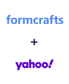 Integration of FormCrafts and Yahoo!