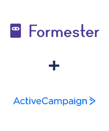 Integration of Formester and ActiveCampaign