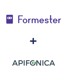 Integration of Formester and Apifonica