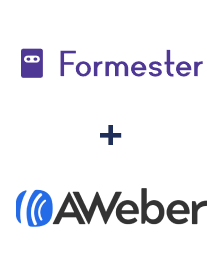 Integration of Formester and AWeber