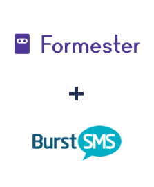 Integration of Formester and Burst SMS