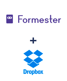 Integration of Formester and Dropbox
