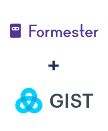 Integration of Formester and Gist