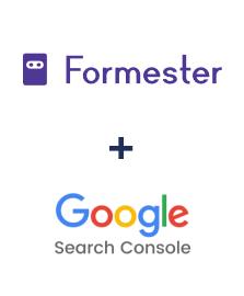 Integration of Formester and Google Search Console