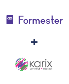 Integration of Formester and Karix