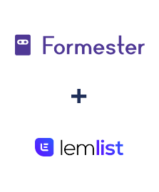 Integration of Formester and Lemlist
