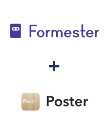 Integration of Formester and Poster