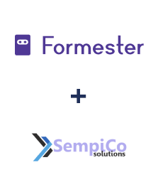 Integration of Formester and Sempico Solutions
