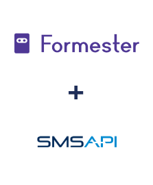 Integration of Formester and SMSAPI
