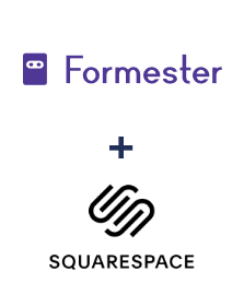 Integration of Formester and Squarespace