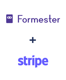 Integration of Formester and Stripe