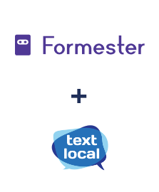 Integration of Formester and Textlocal