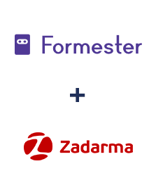 Integration of Formester and Zadarma