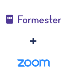 Integration of Formester and Zoom