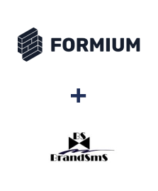 Integration of Formium and BrandSMS 