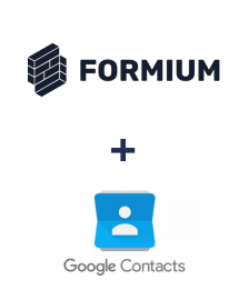 Integration of Formium and Google Contacts