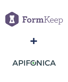 Integration of FormKeep and Apifonica