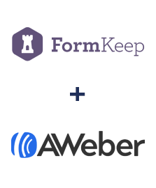 Integration of FormKeep and AWeber