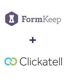 Integration of FormKeep and Clickatell