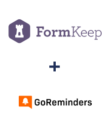 Integration of FormKeep and GoReminders