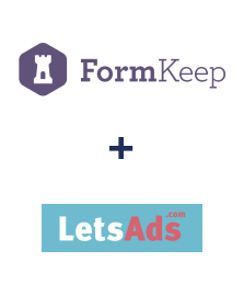 Integration of FormKeep and LetsAds