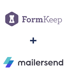 Integration of FormKeep and MailerSend