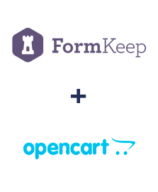 Integration of FormKeep and Opencart