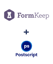 Integration of FormKeep and Postscript