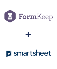 Integration of FormKeep and Smartsheet
