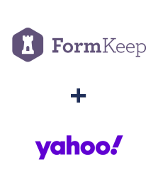 Integration of FormKeep and Yahoo!