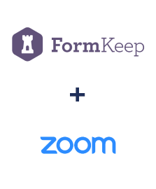 Integration of FormKeep and Zoom