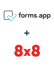 Integration of forms.app and 8x8