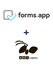 Integration of forms.app and ANT-Logistics