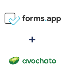Integration of forms.app and Avochato