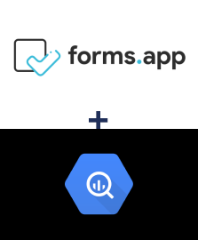 Integration of forms.app and BigQuery