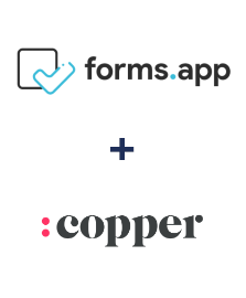 Integration of forms.app and Copper