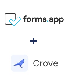 Integration of forms.app and Crove