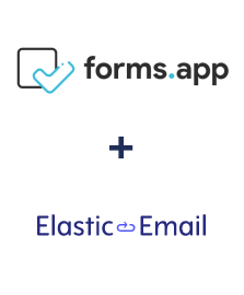 Integration of forms.app and Elastic Email