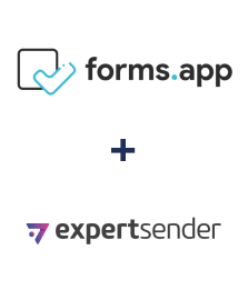 Integration of forms.app and ExpertSender