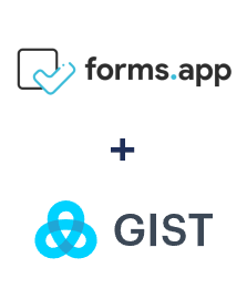 Integration of forms.app and Gist