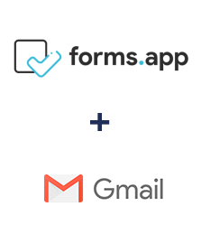 Integration of forms.app and Gmail