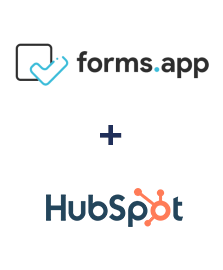 Integration of forms.app and HubSpot