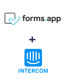 Integration of forms.app and Intercom