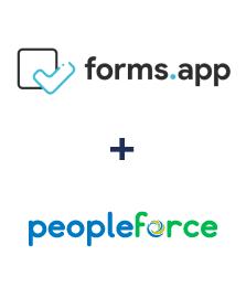 Integration of forms.app and PeopleForce