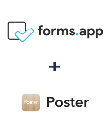 Integration of forms.app and Poster
