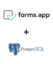 Integration of forms.app and PostgreSQL