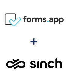 Integration of forms.app and Sinch