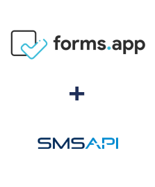 Integration of forms.app and SMSAPI
