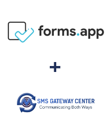 Integration of forms.app and SMSGateway