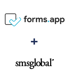 Integration of forms.app and SMSGlobal